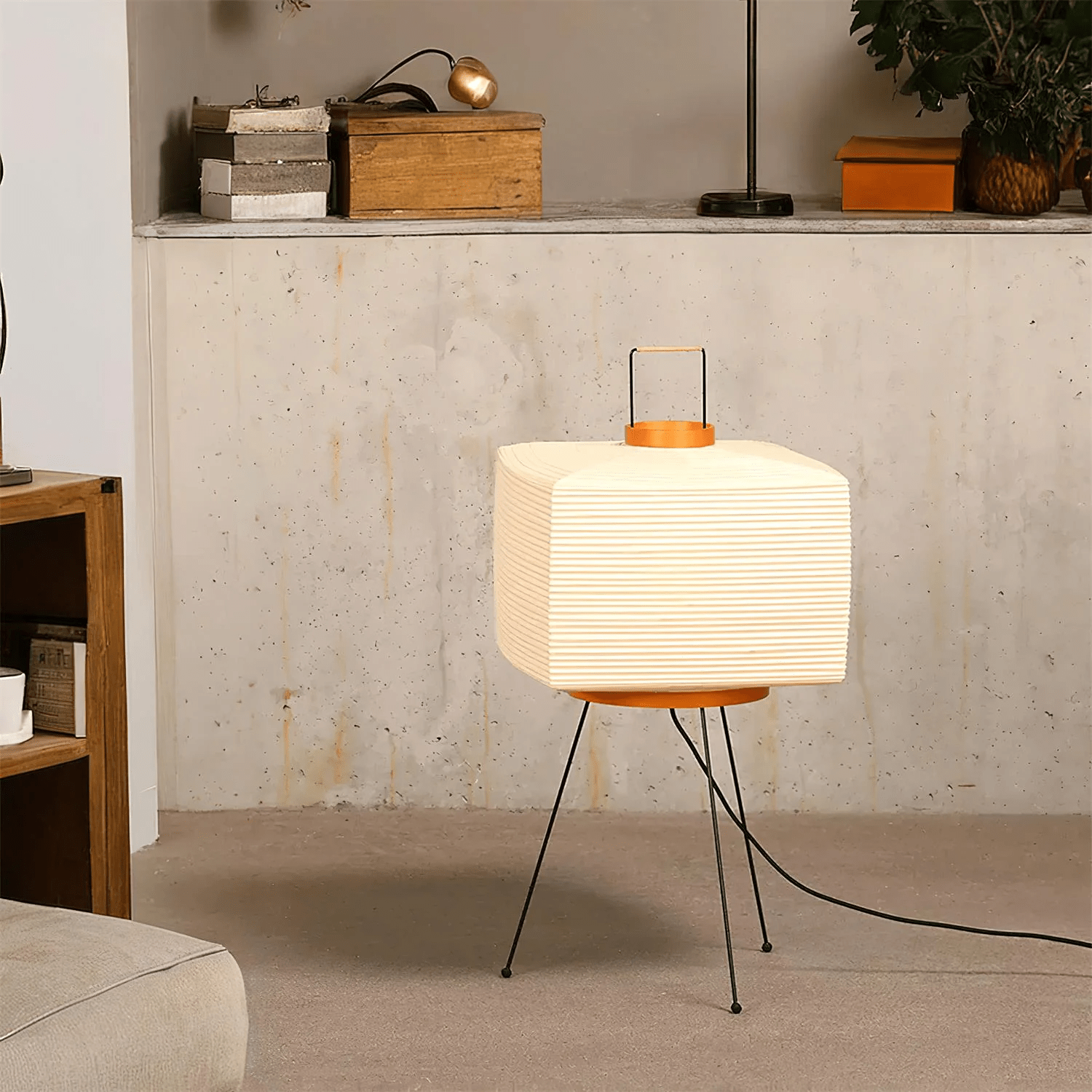 Hoshina Washi Paper Table Lamp