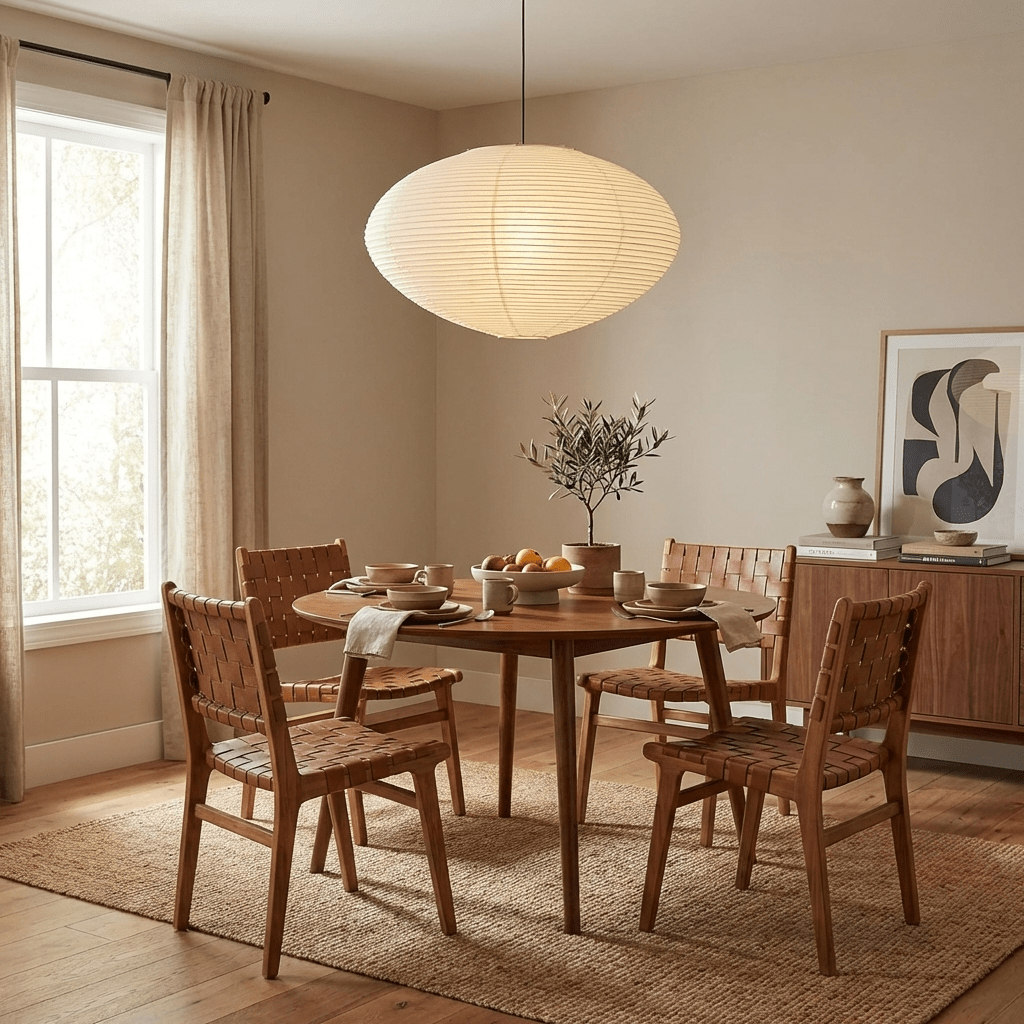 Kiyora Cloud Washi Pendant Light