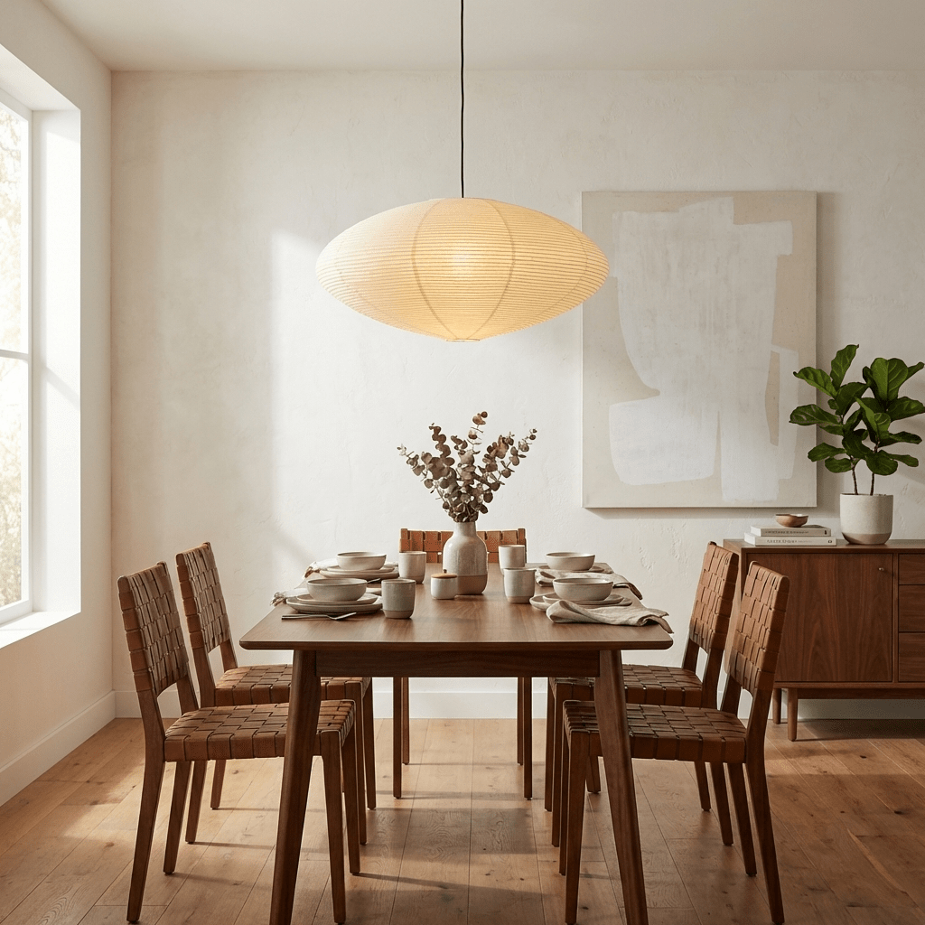 Kiyora Cloud Washi Pendant Light