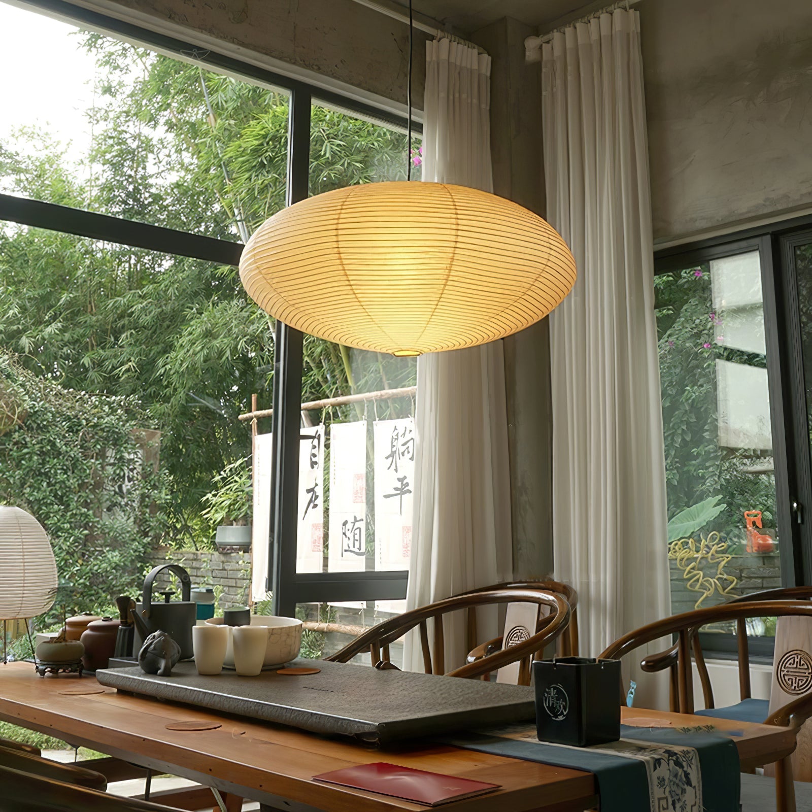 Kiyora Cloud Washi Pendant Light