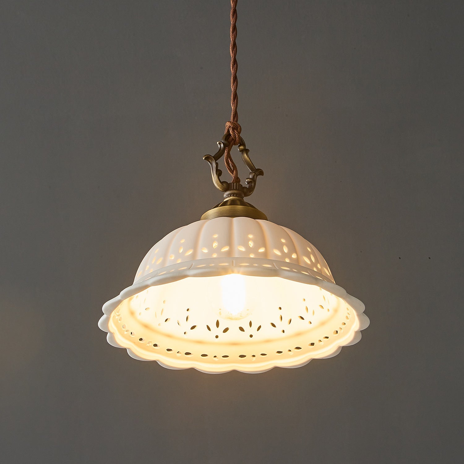 Lacelle Porcelain Pendant Lamp
