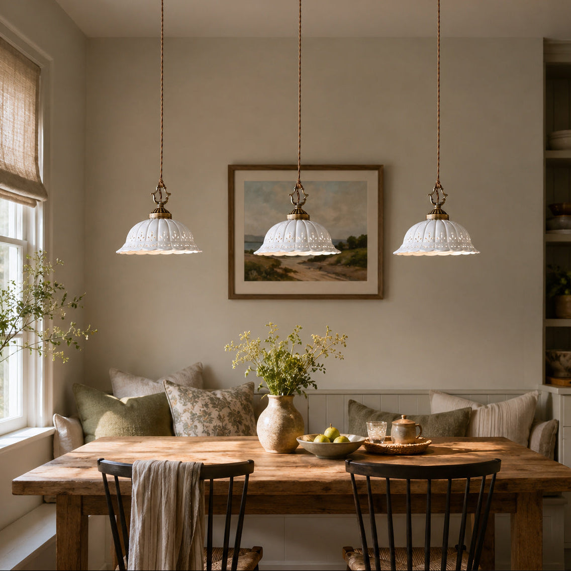 Lacelle Porcelain Pendant Lamp