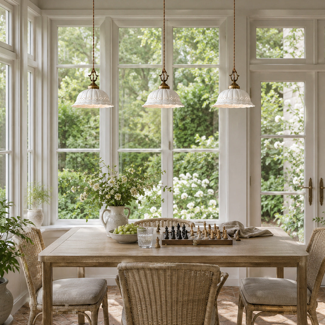 Lacelle Porcelain Pendant Lamp