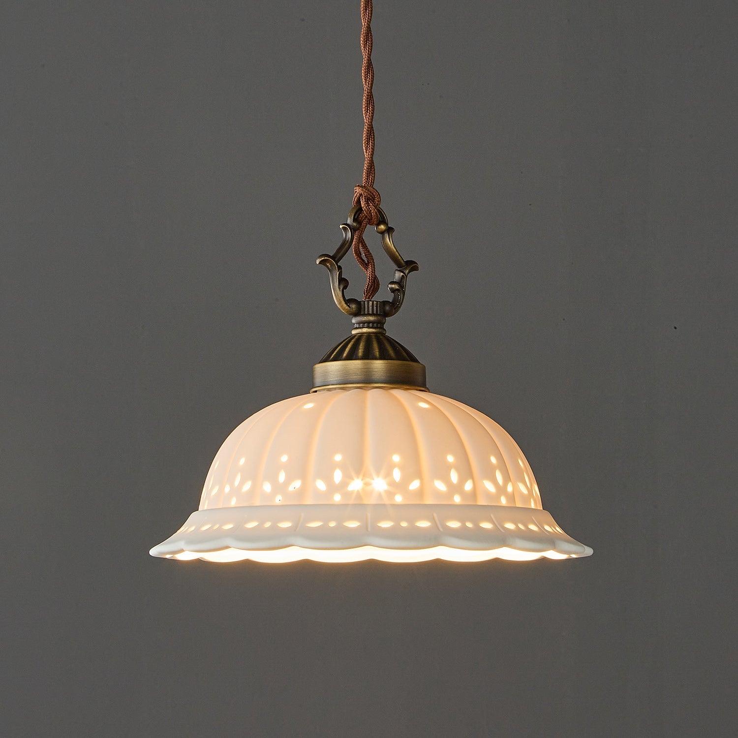 Lacelle Porcelain Pendant Lamp