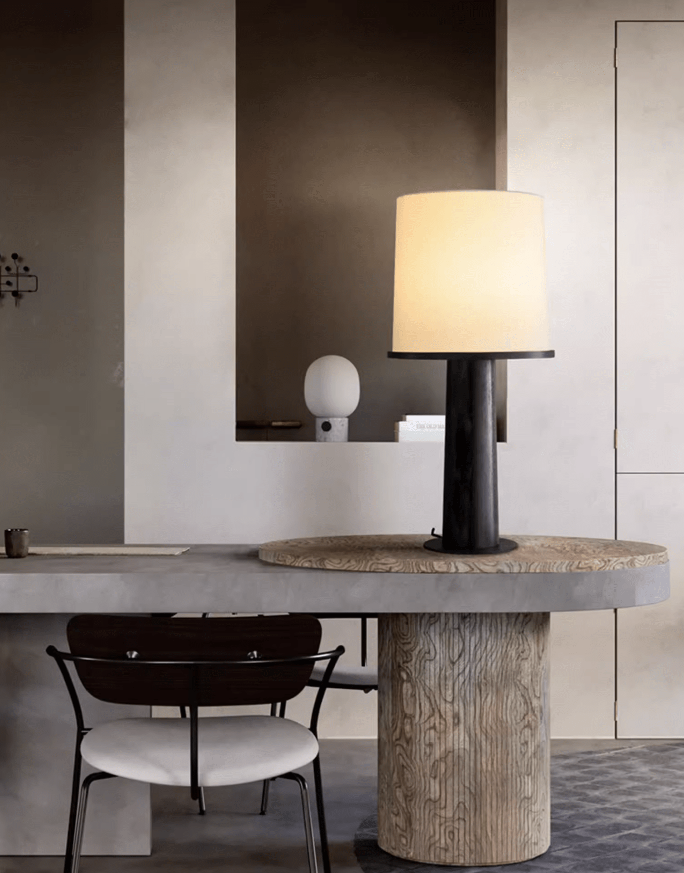 Lenora Solid Wood Table Lamp