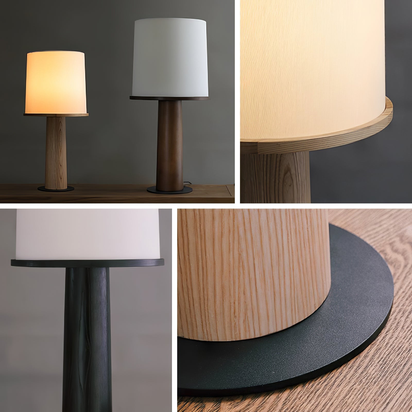 Lenora Solid Wood Table Lamp