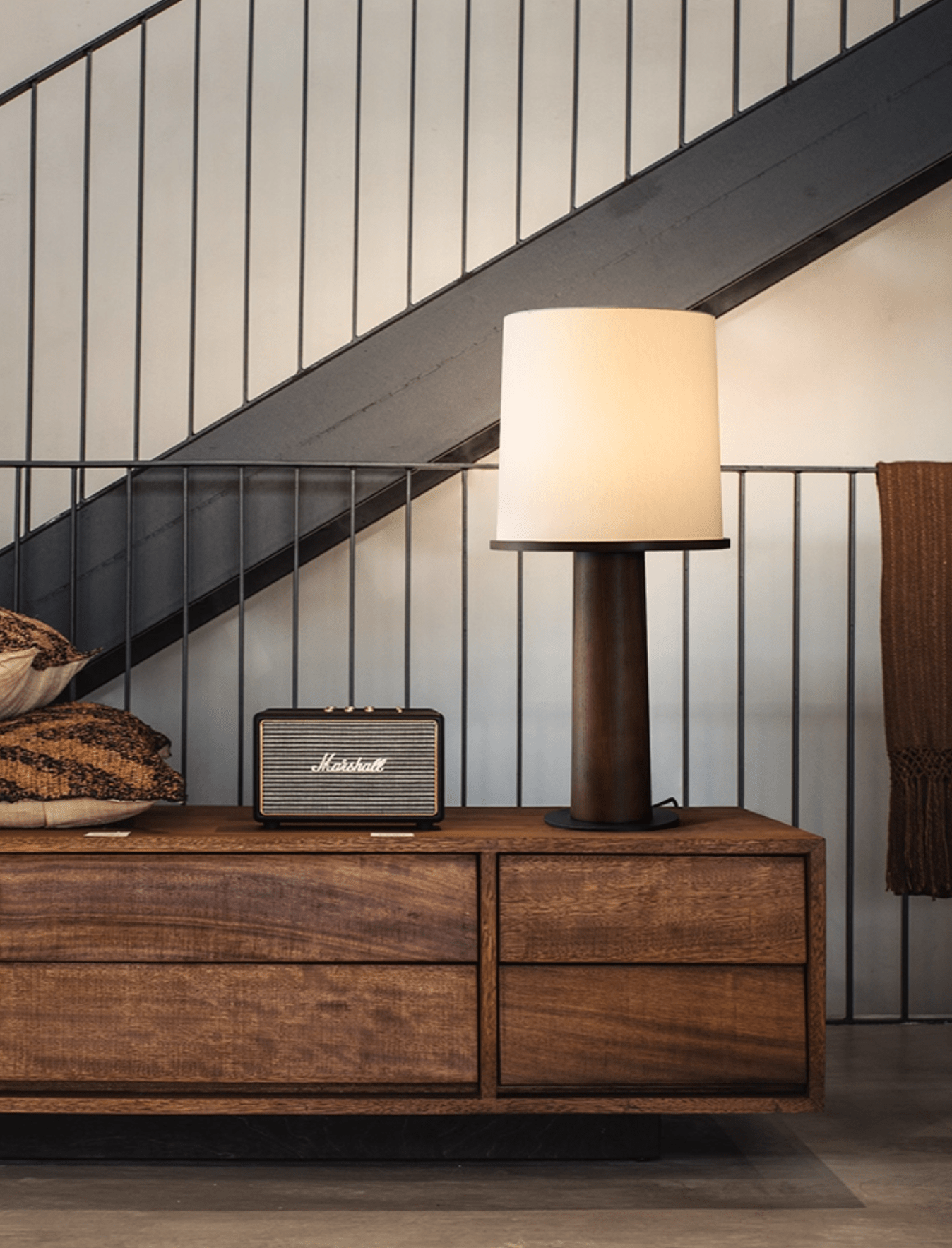 Lenora Solid Wood Table Lamp