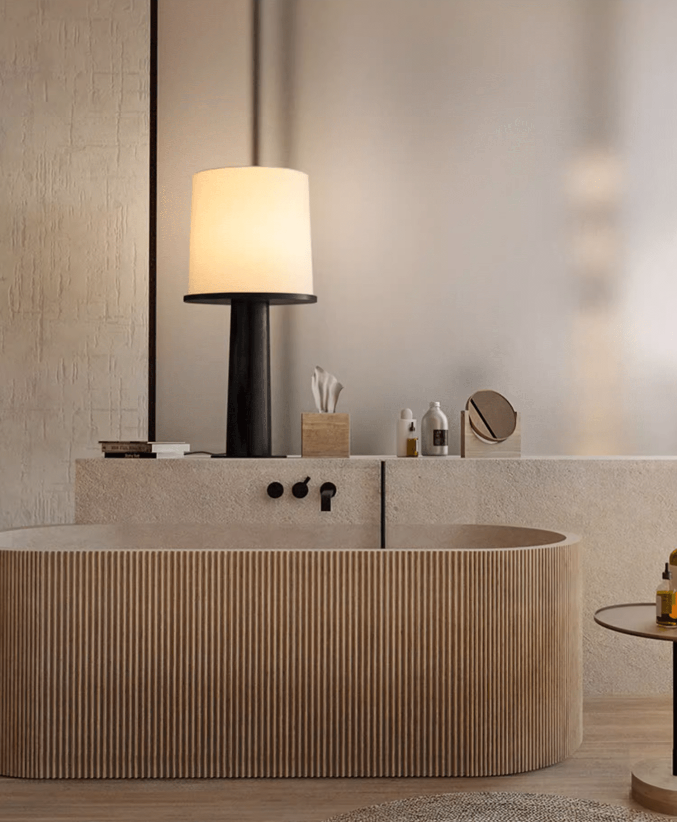 Lenora Solid Wood Table Lamp