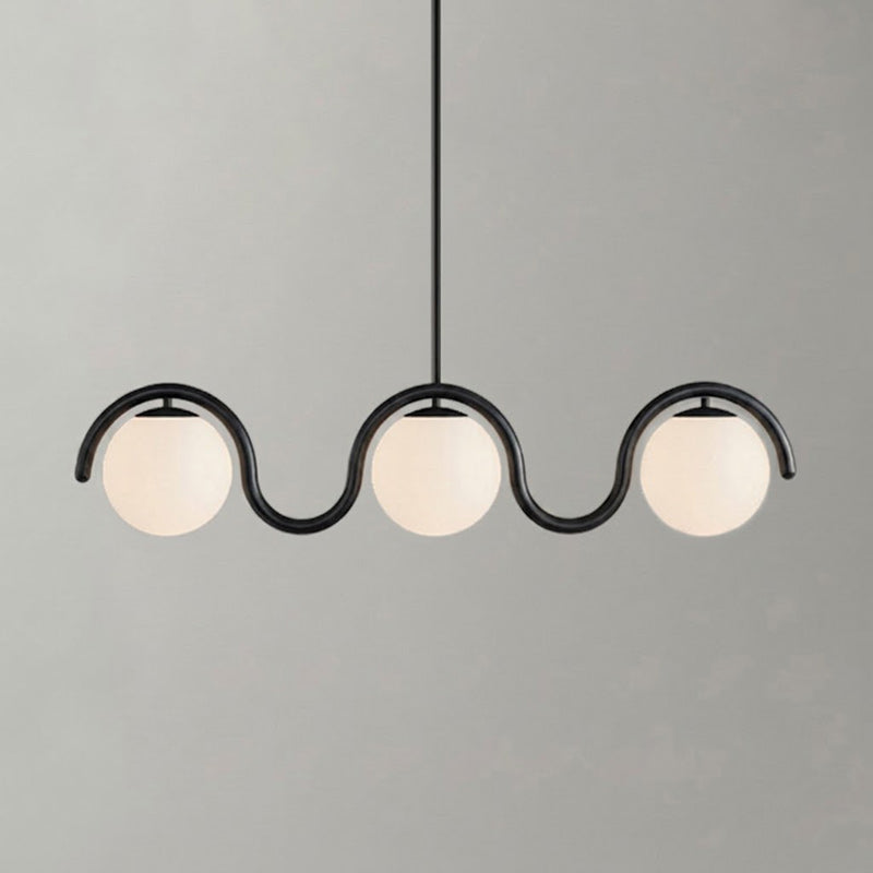 Lenox Linear Ball Pendant Lamp