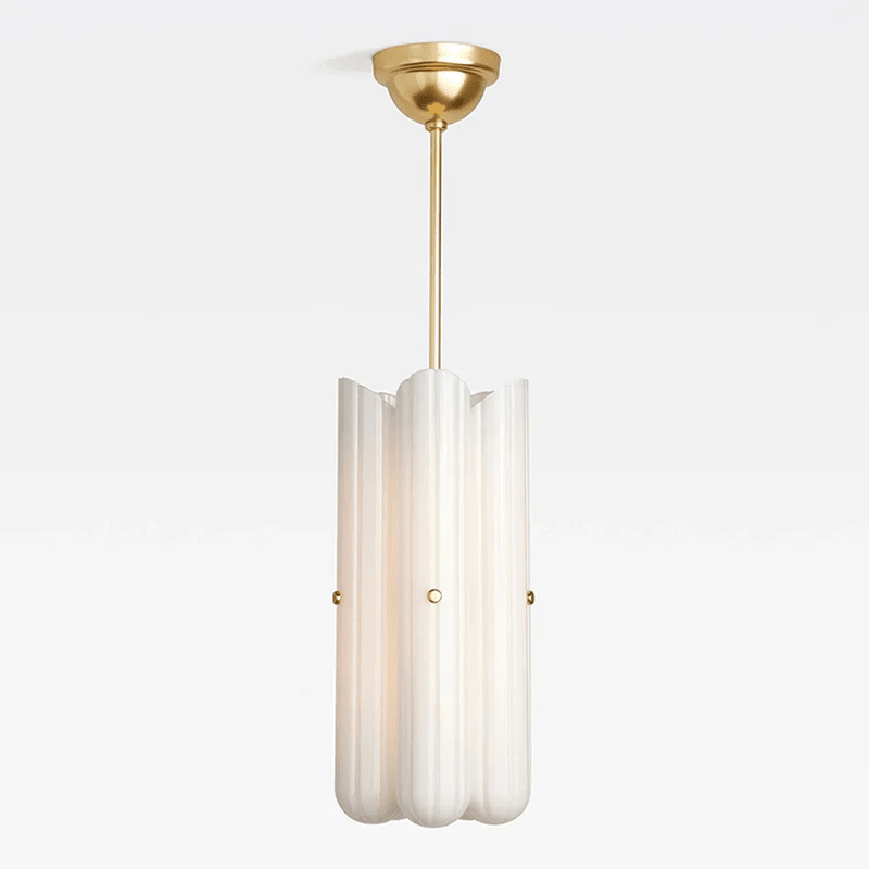 Liora Fluted Glass Pendant Light