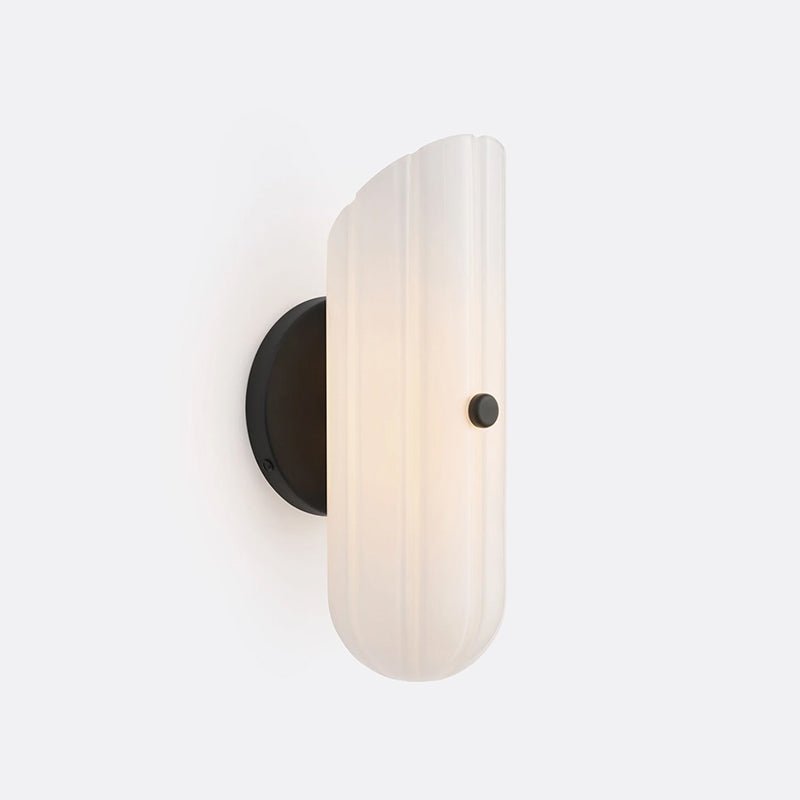 Liora Fluted Glass Wall Sconce