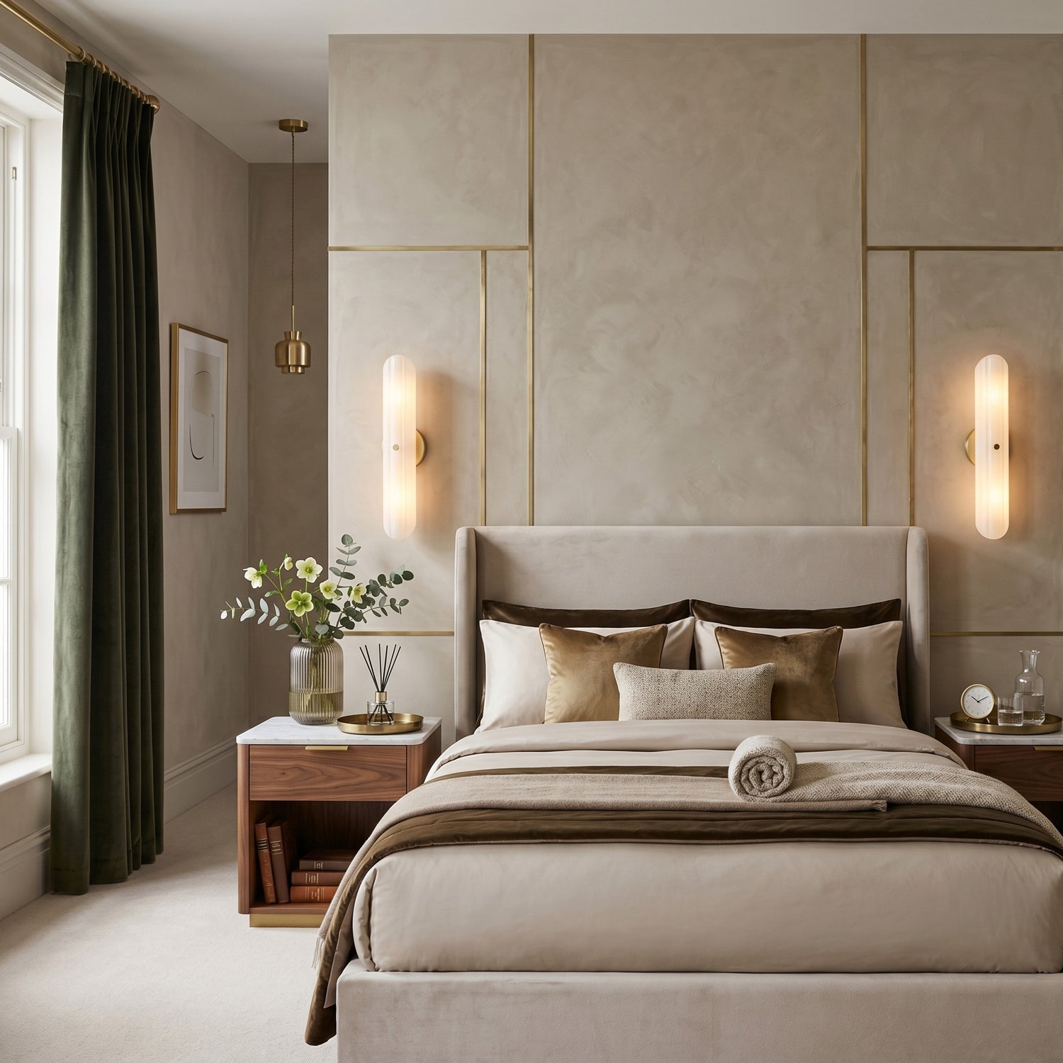 Liora Fluted Glass Wall Sconce