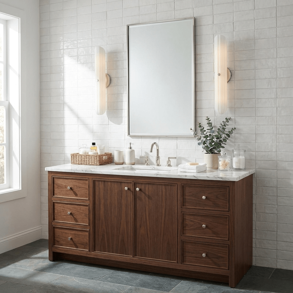 Liora Fluted Glass Wall Sconce