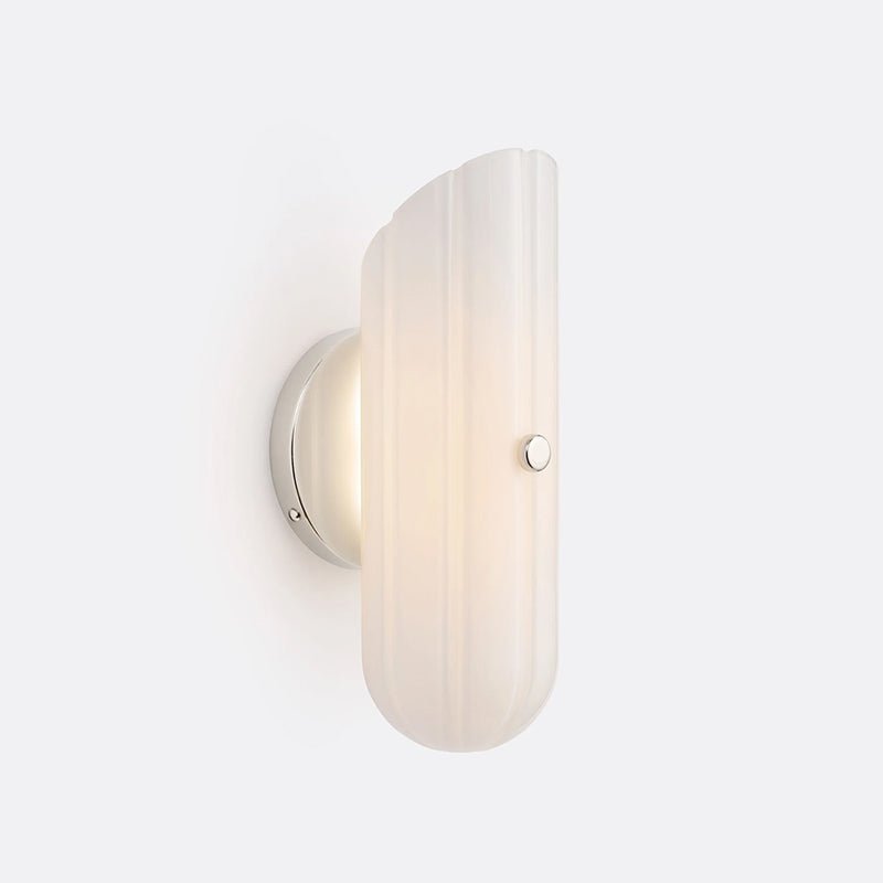 Liora Fluted Glass Wall Sconce