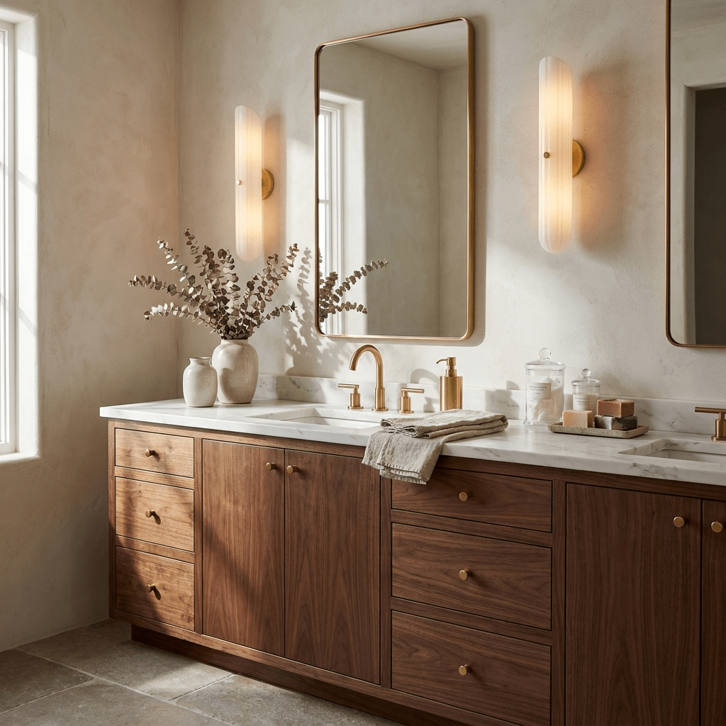 Liora Fluted Glass Wall Sconce
