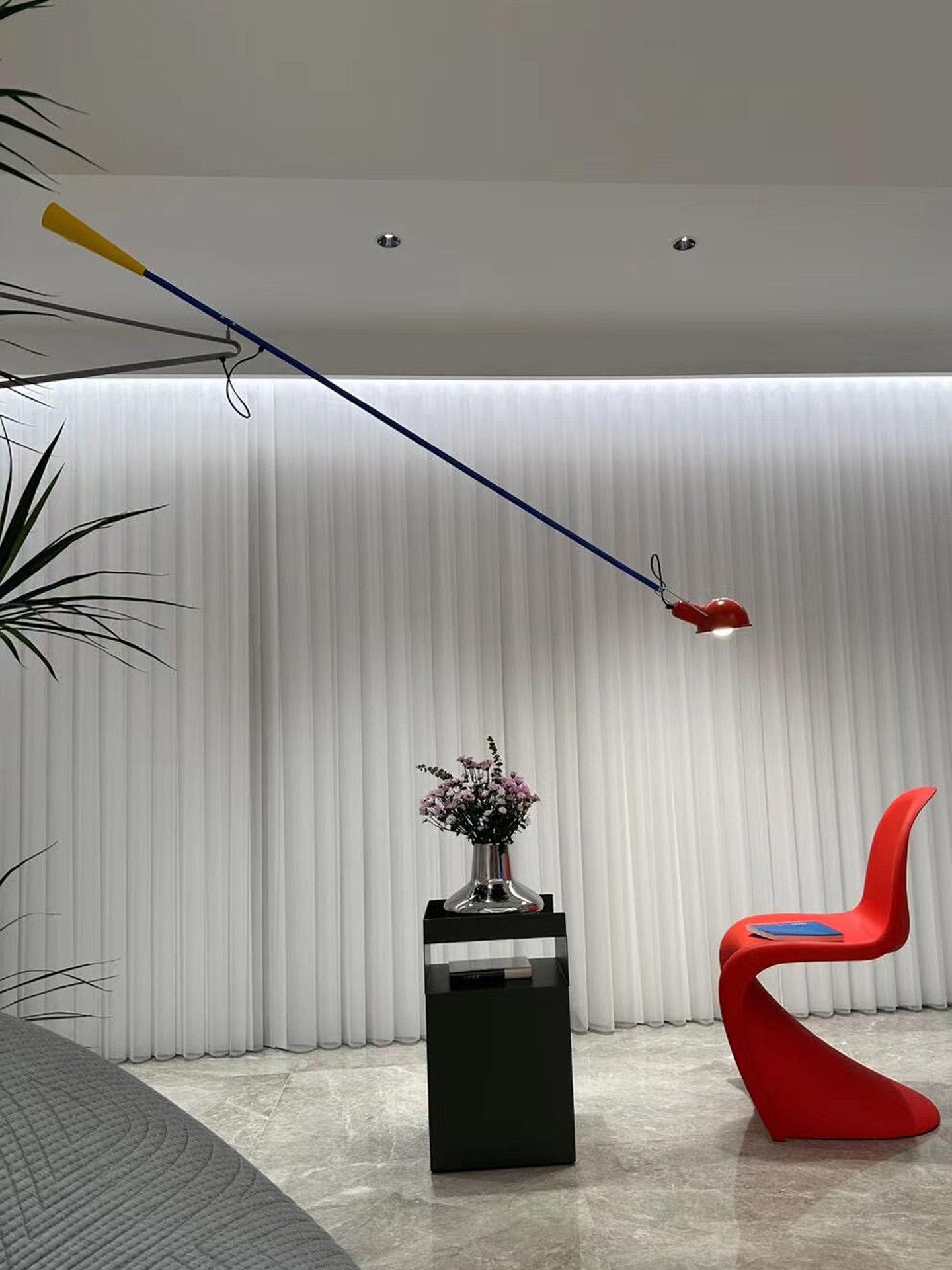 Long Swing Arm Wall Lamp