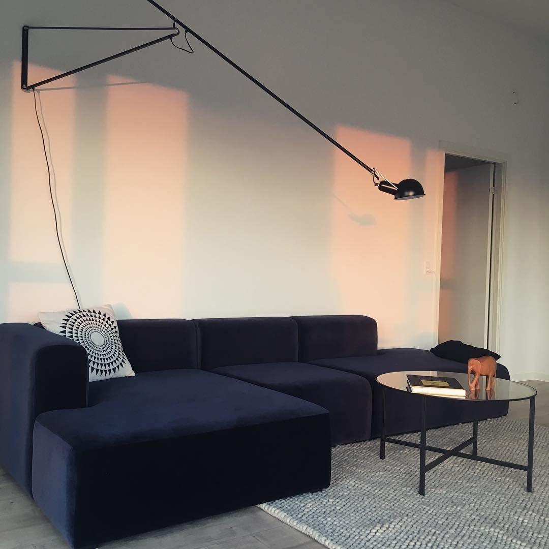 Long Arm Plug-In Wall Lamp