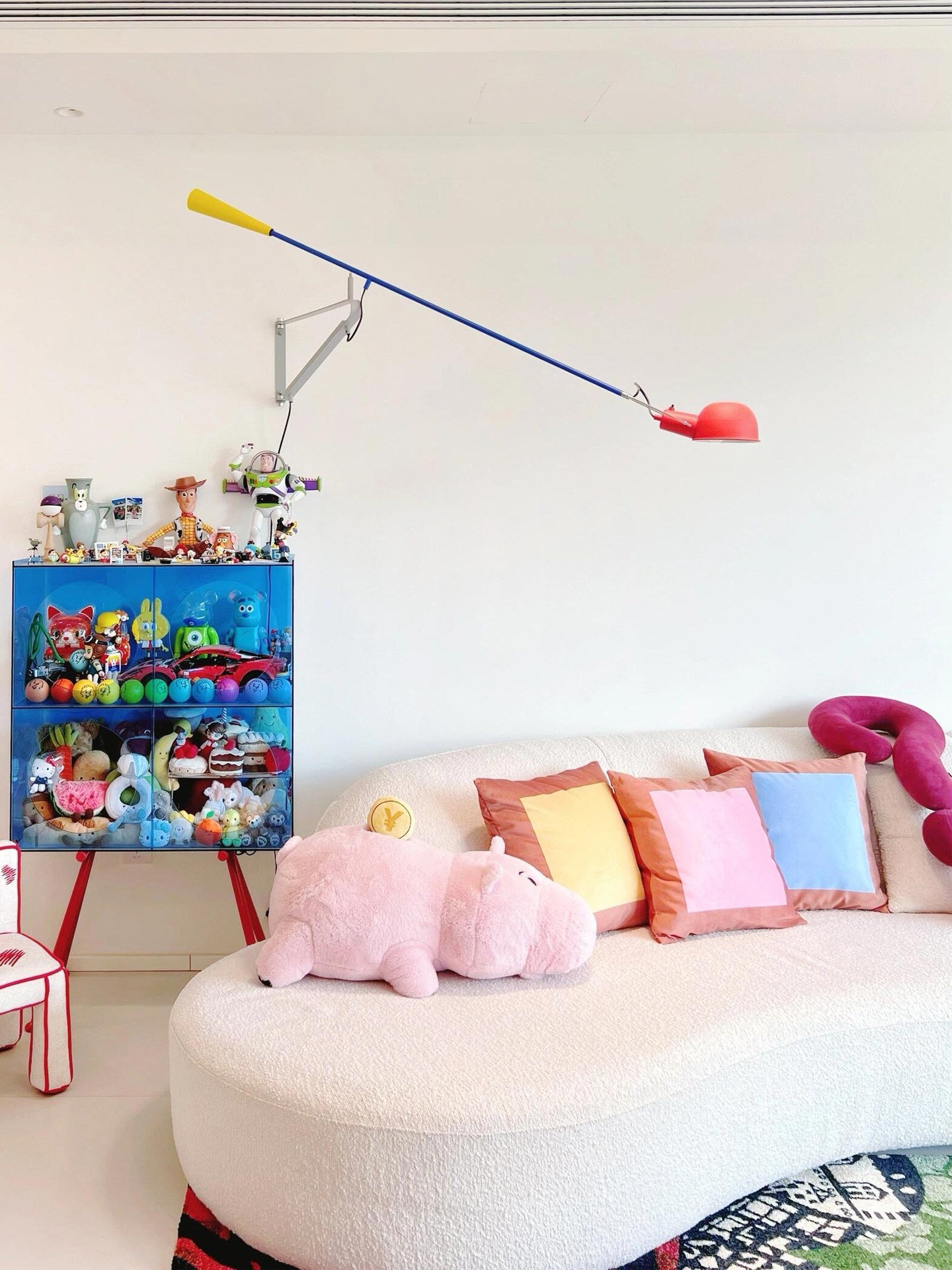 Long Swing Arm Wall Lamp