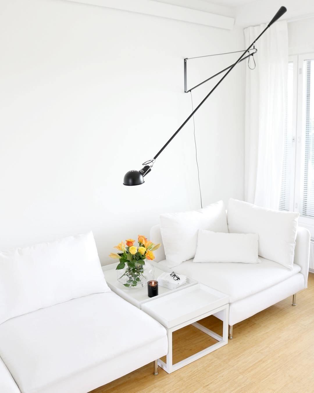 Long Arm Plug-In Wall Lamp