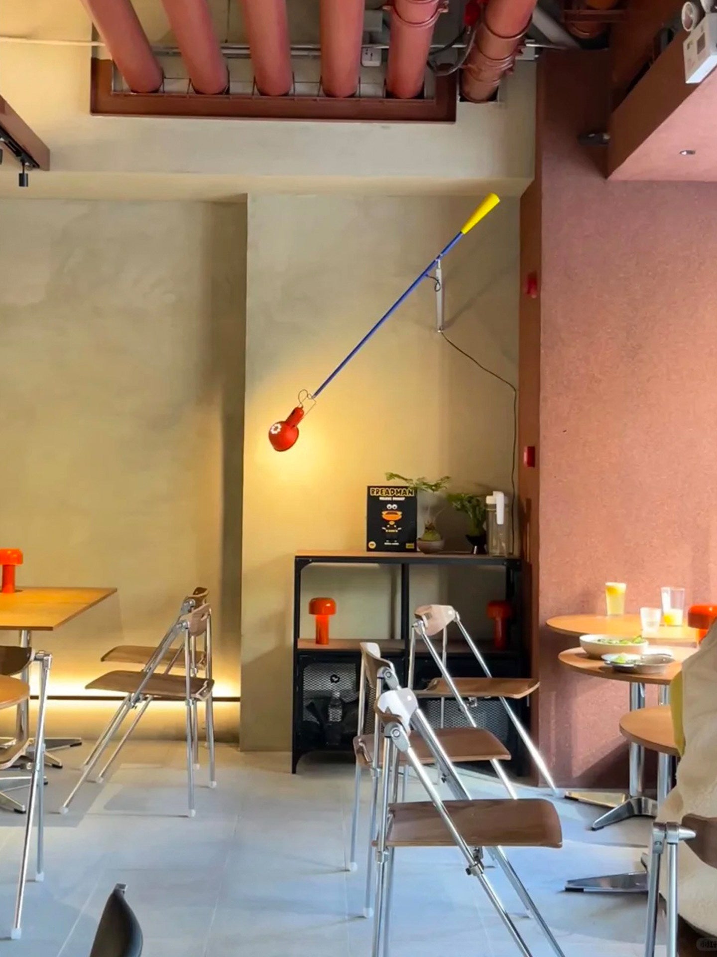 Long Swing Arm Wall Lamp