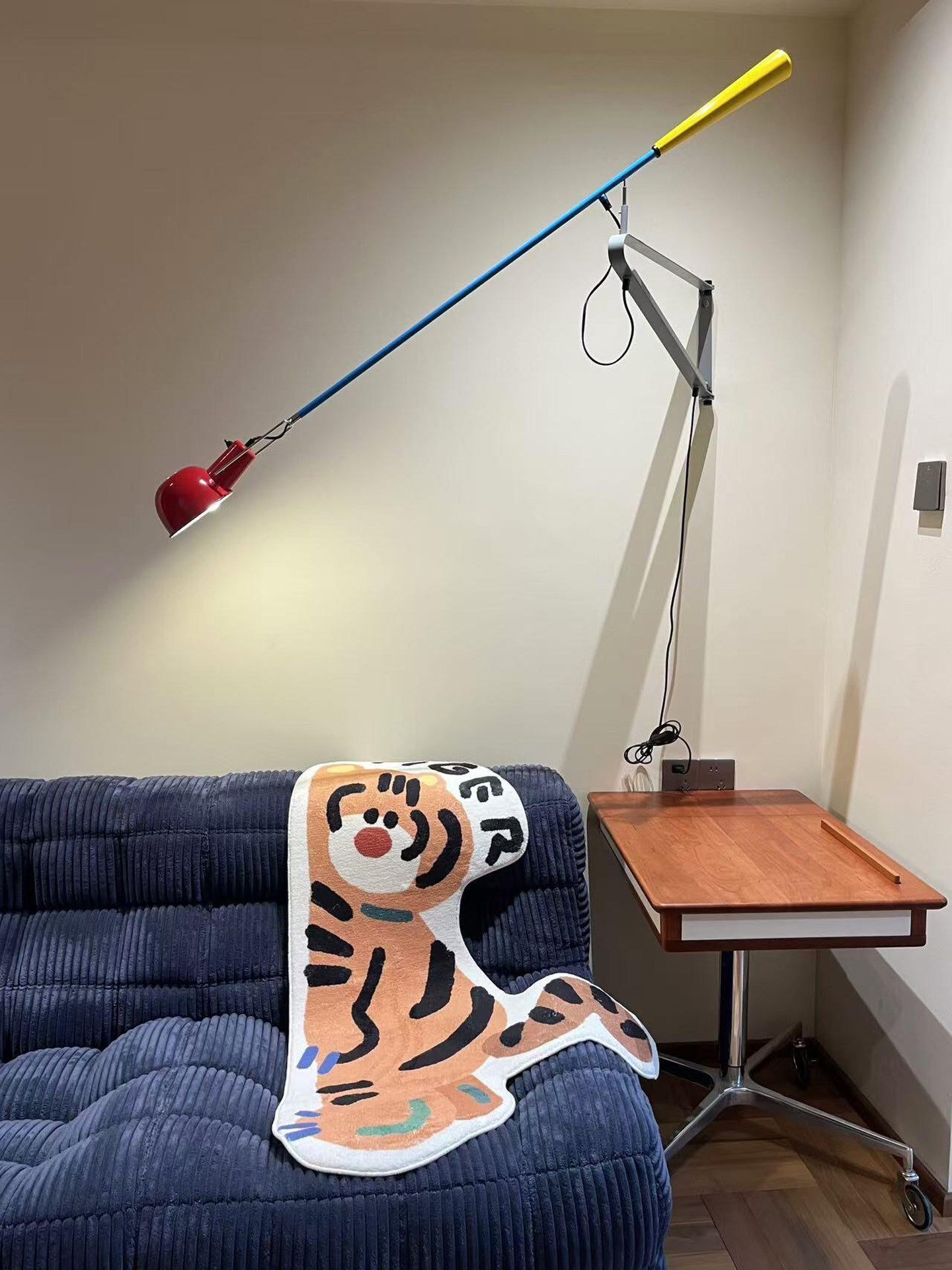 Long Swing Arm Wall Lamp