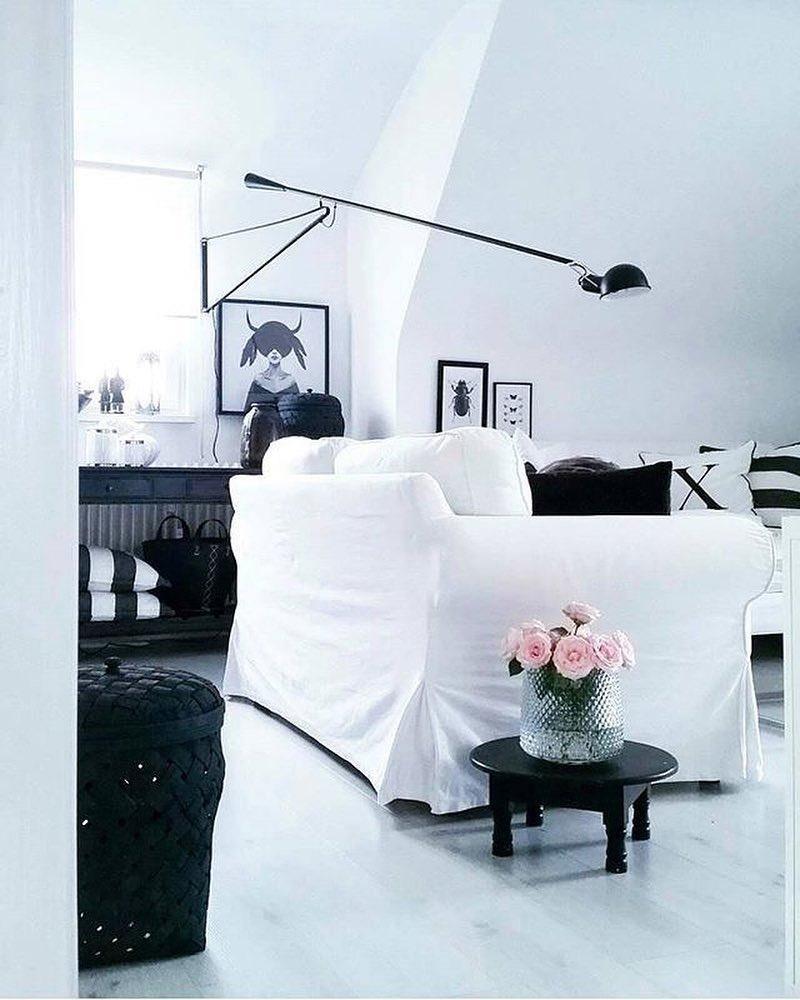Long Arm Plug-In Wall Lamp