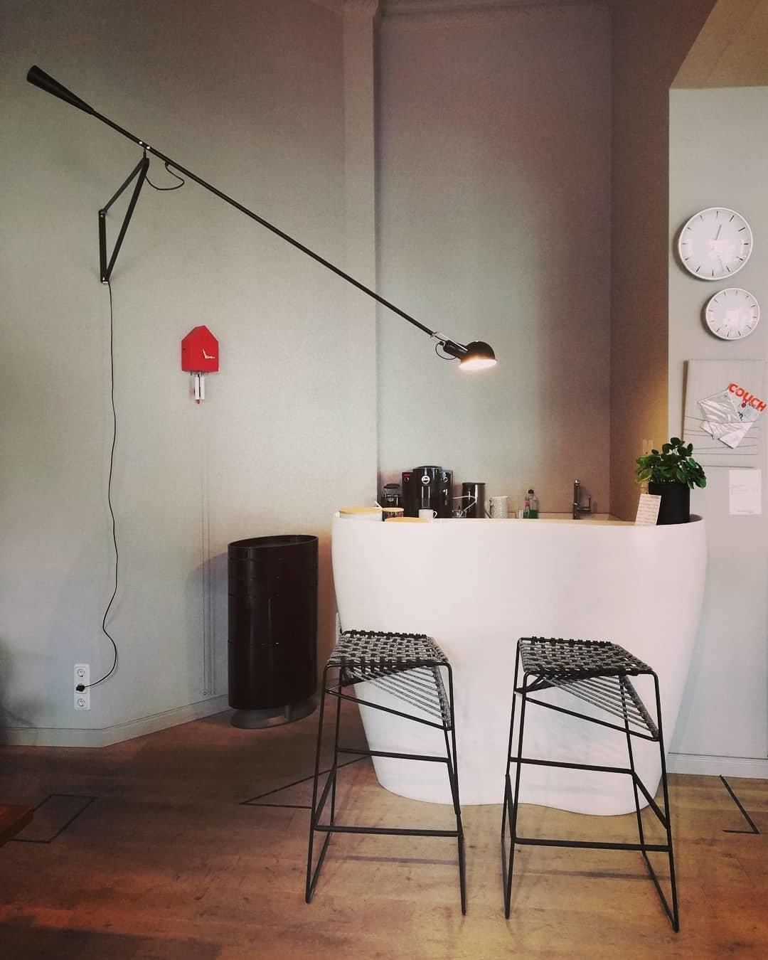 Long Arm Plug-In Wall Lamp