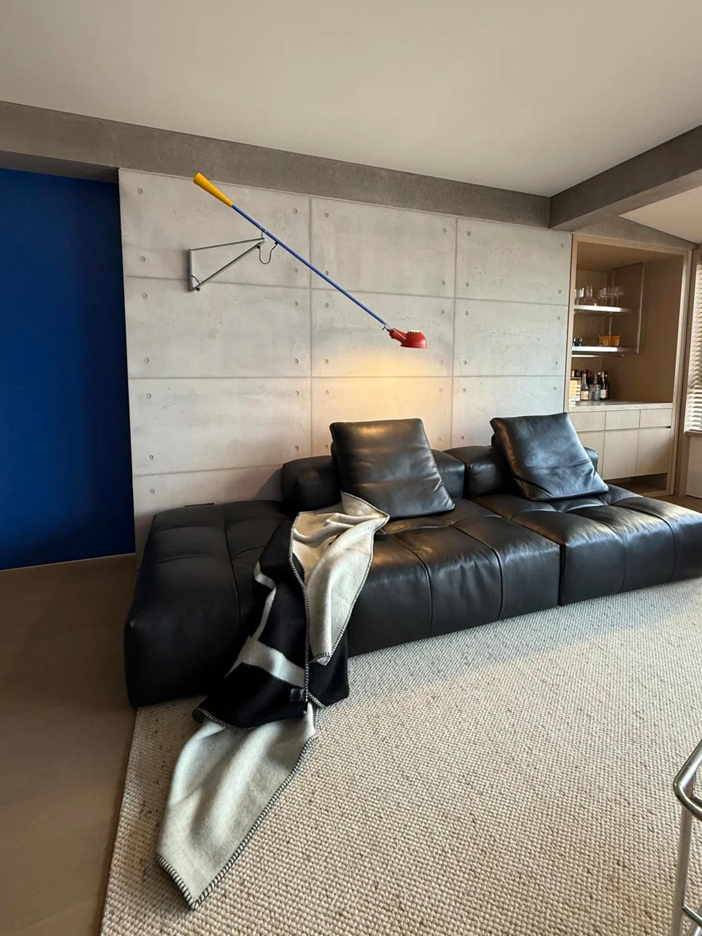 Long Swing Arm Wall Lamp