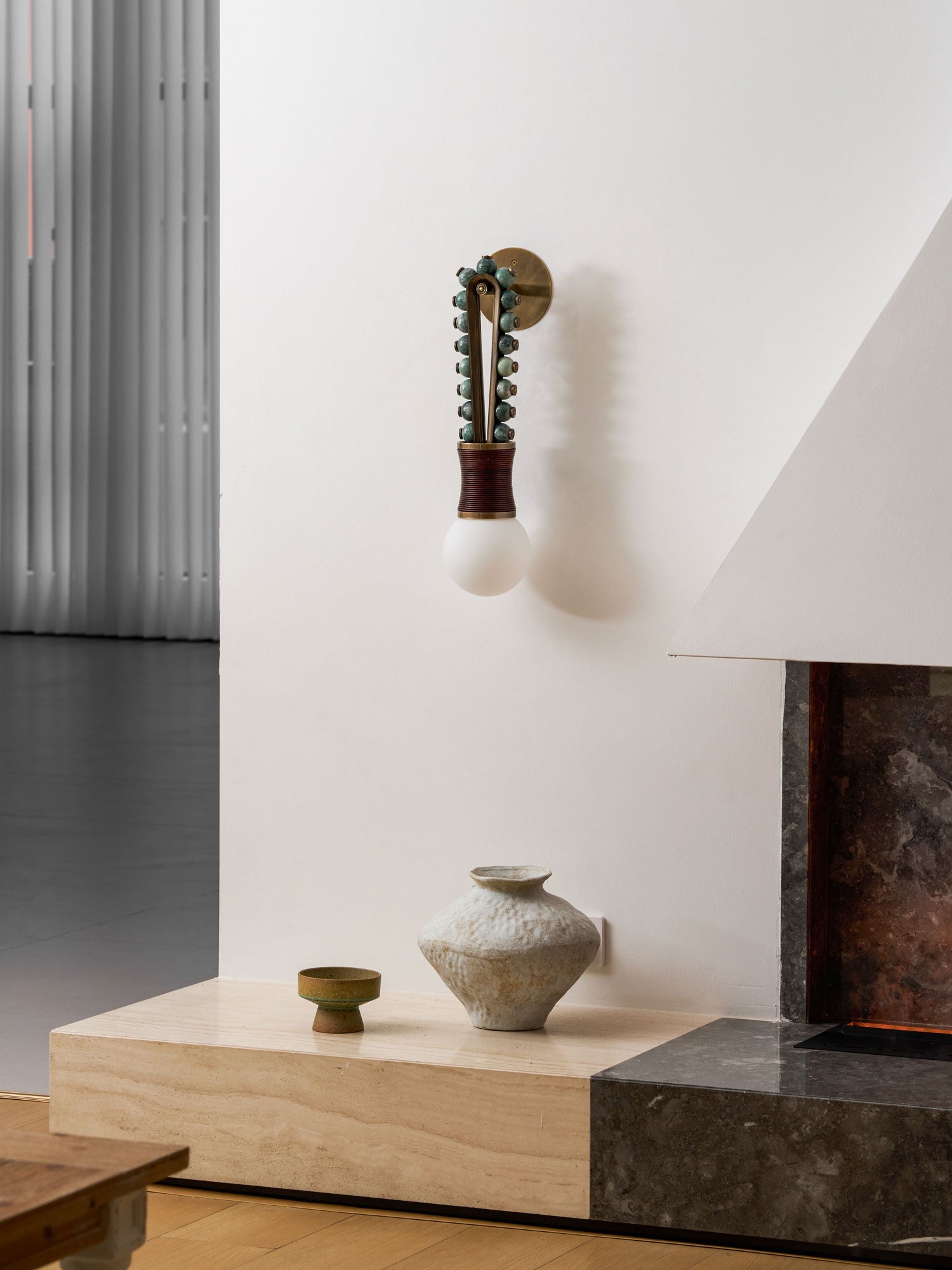Loop Marble Wall Sconce