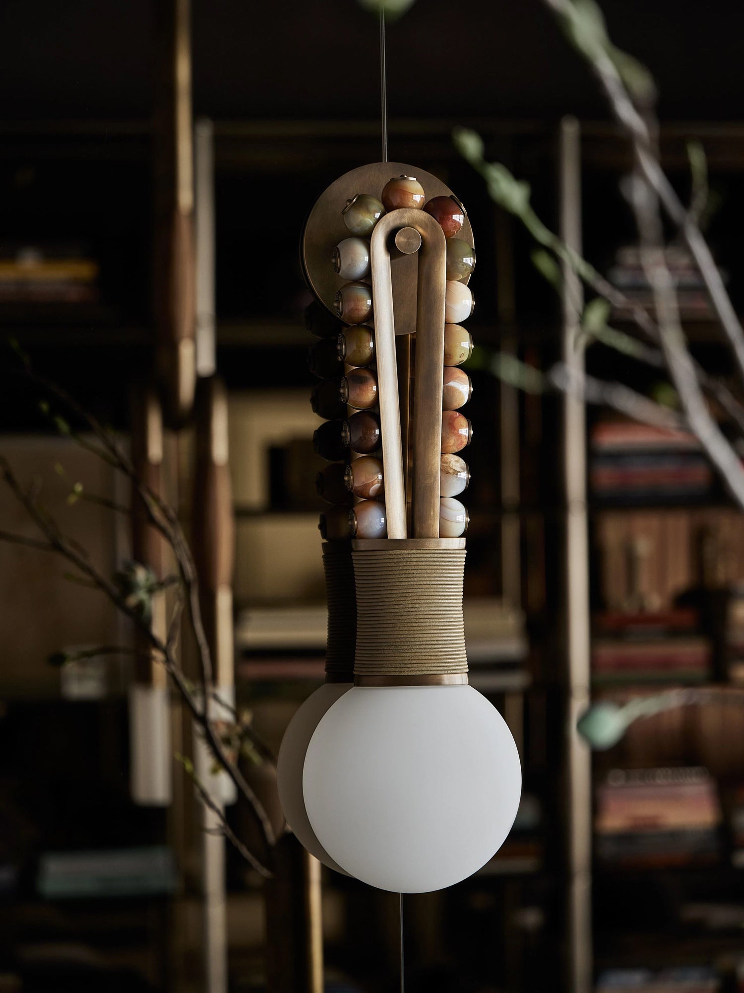 Loop Marble Wall Sconce