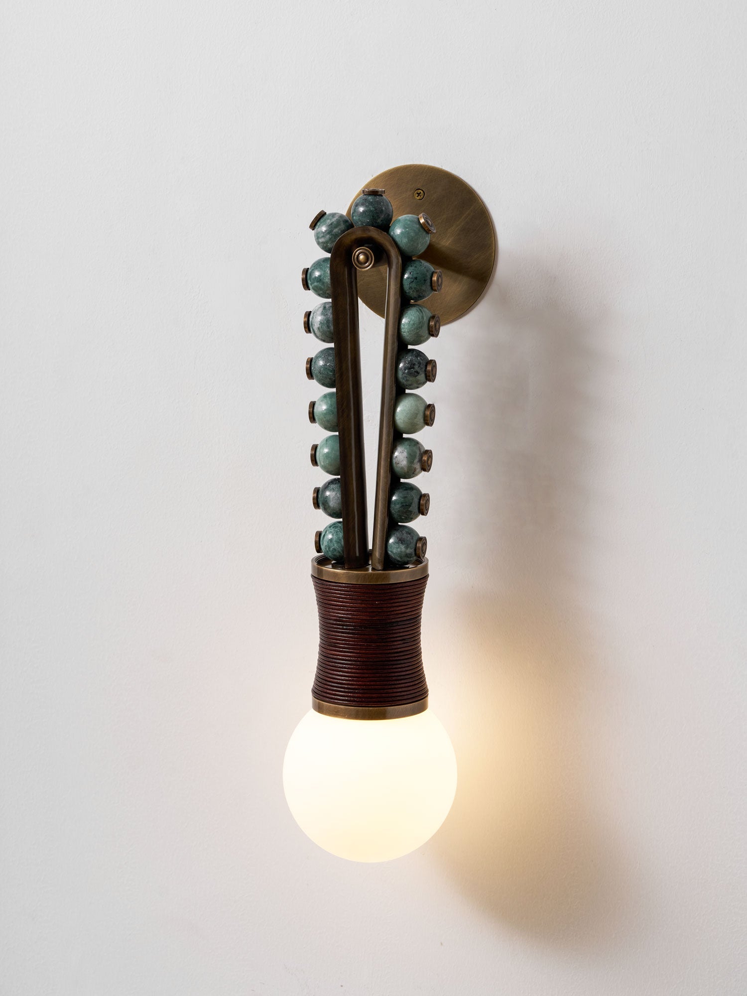 Loop Marble Wall Sconce