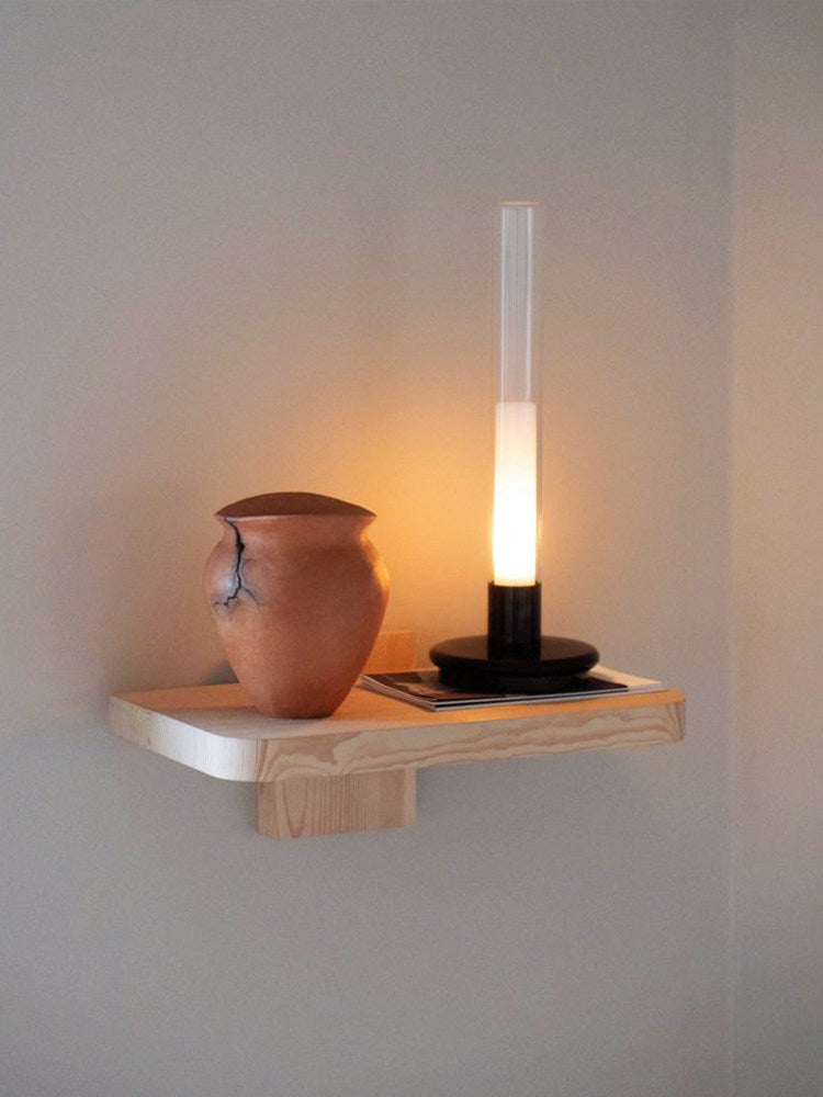 Lunor Column Rechargeable Table Lamp