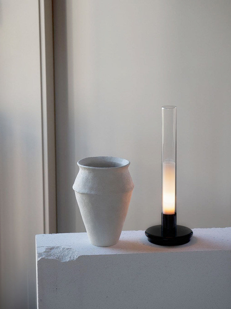 Lunor Column Rechargeable Table Lamp