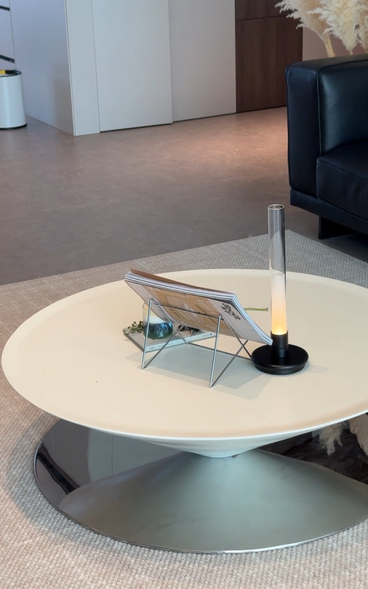 Lunor Column Rechargeable Table Lamp
