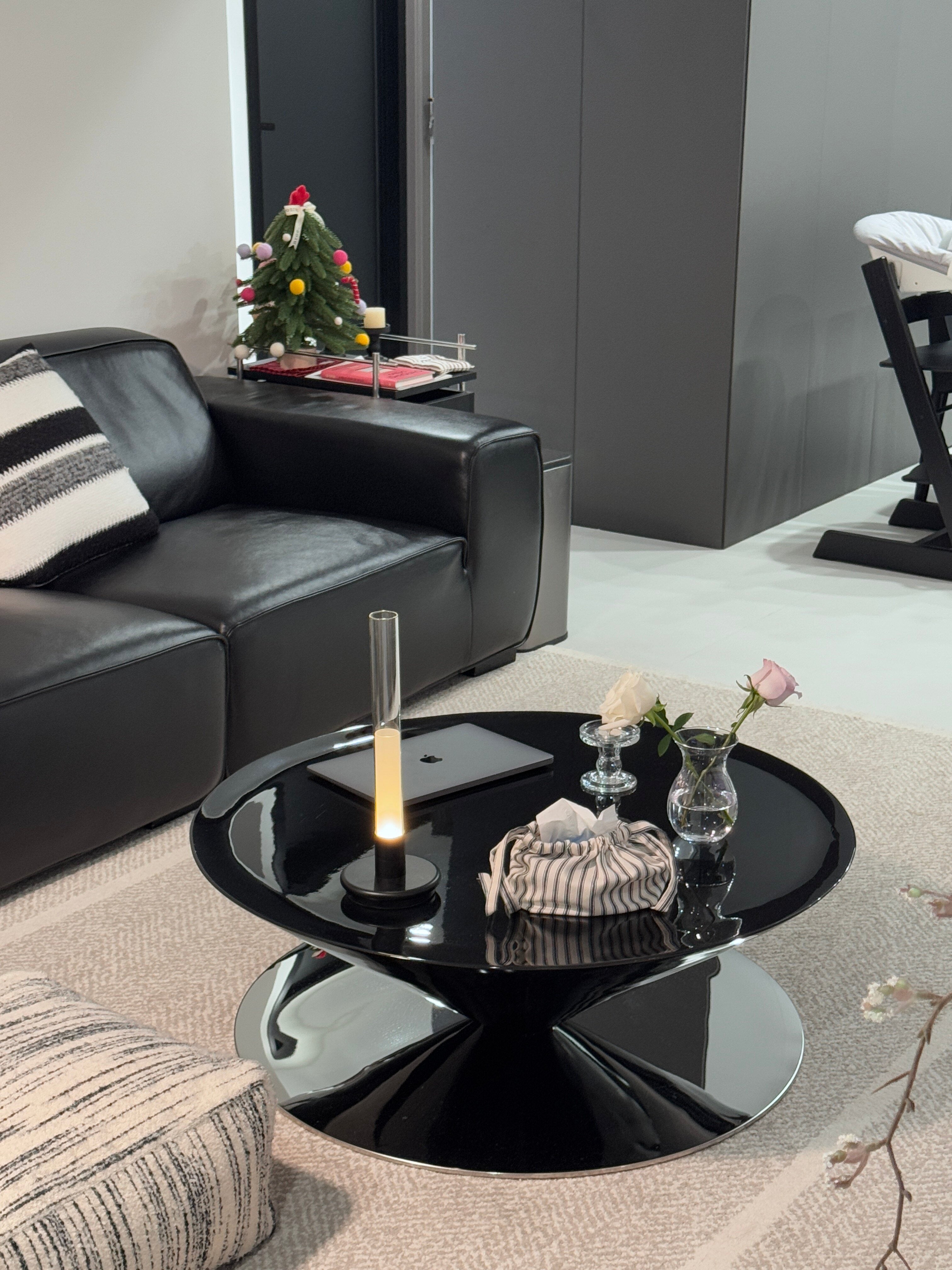 Lunor Column Rechargeable Table Lamp