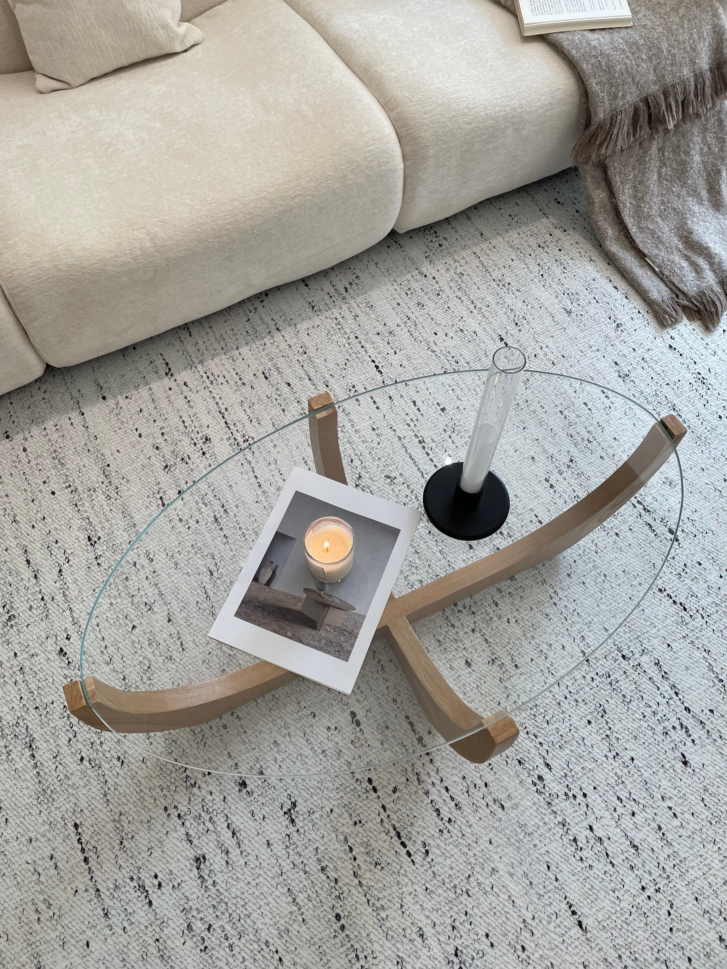 Lunor Column Rechargeable Table Lamp
