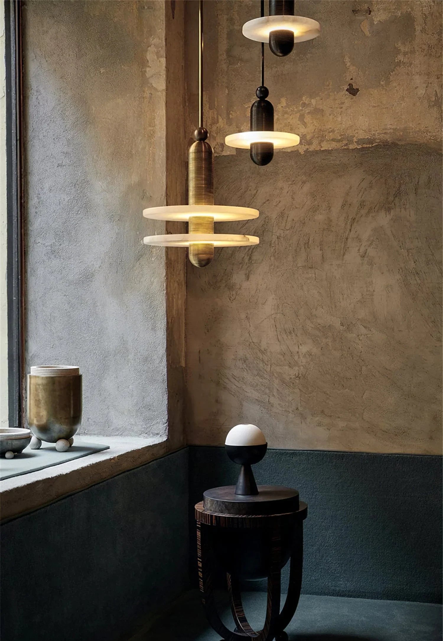 Lupa Alabaster Pendant Lamp