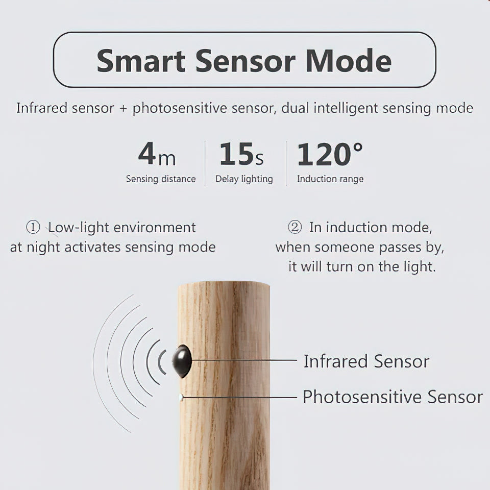 Magnetic LED Motion Sensor Night Light