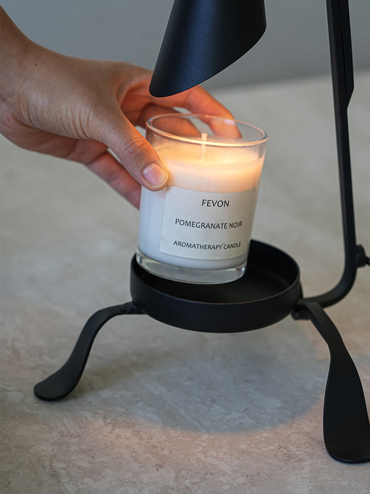 Marlowe Handled Vintage Candle Warmer Lamp