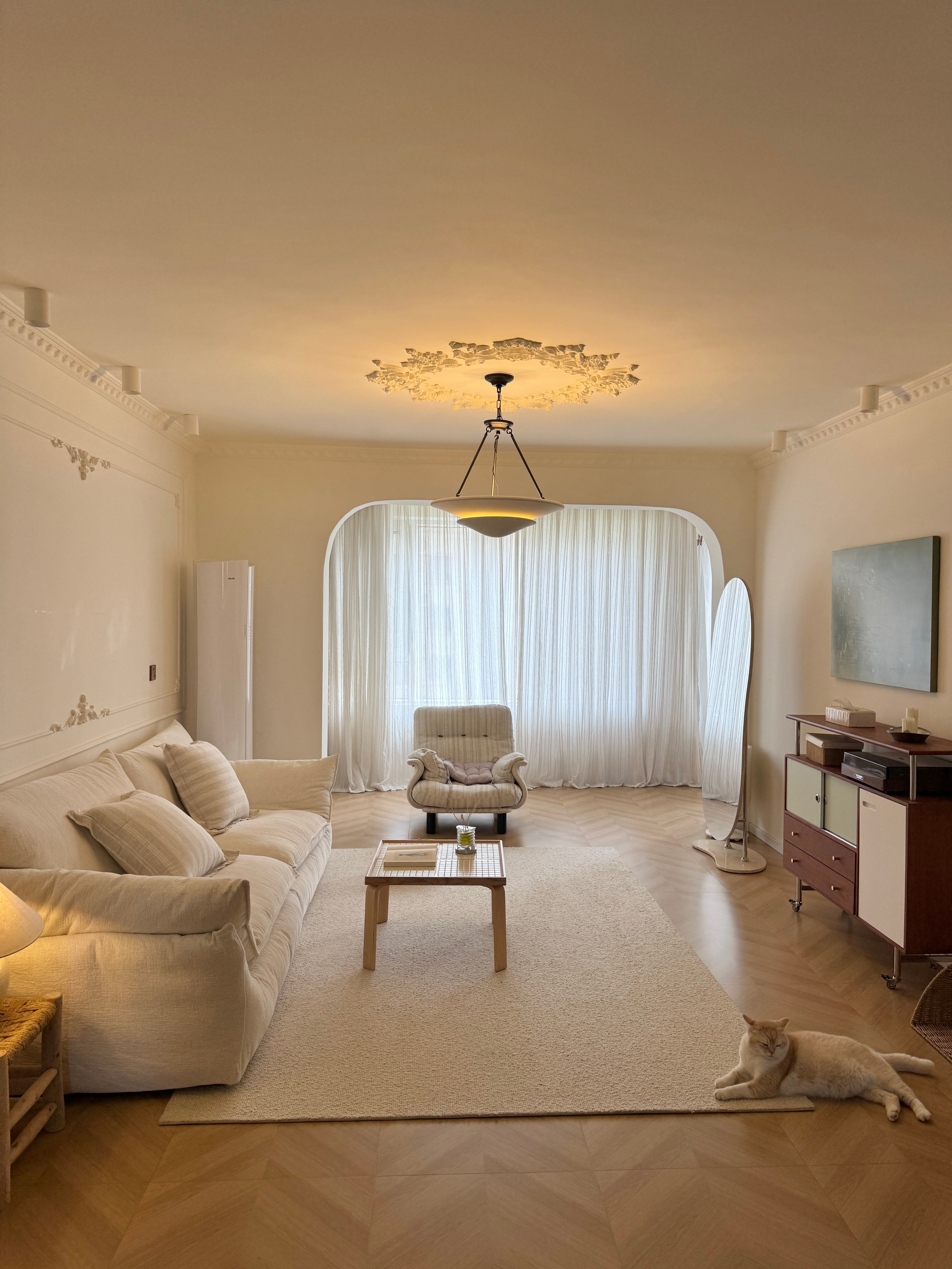 Marvelle Tiered Plaster Chandelier