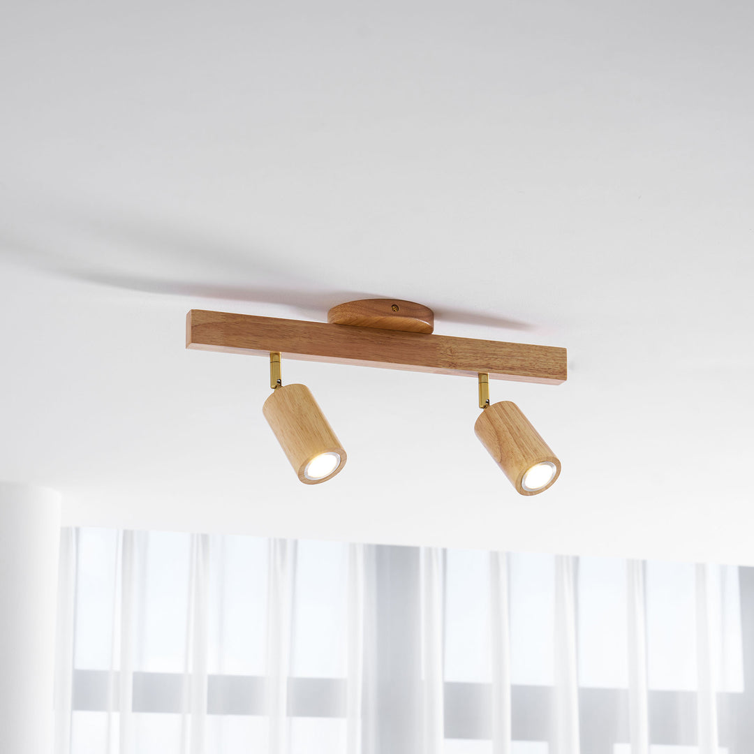 Merlo Wood Ceiling Light