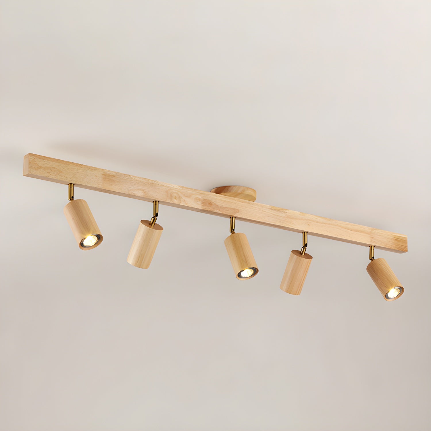 Merlo Wood Ceiling Light