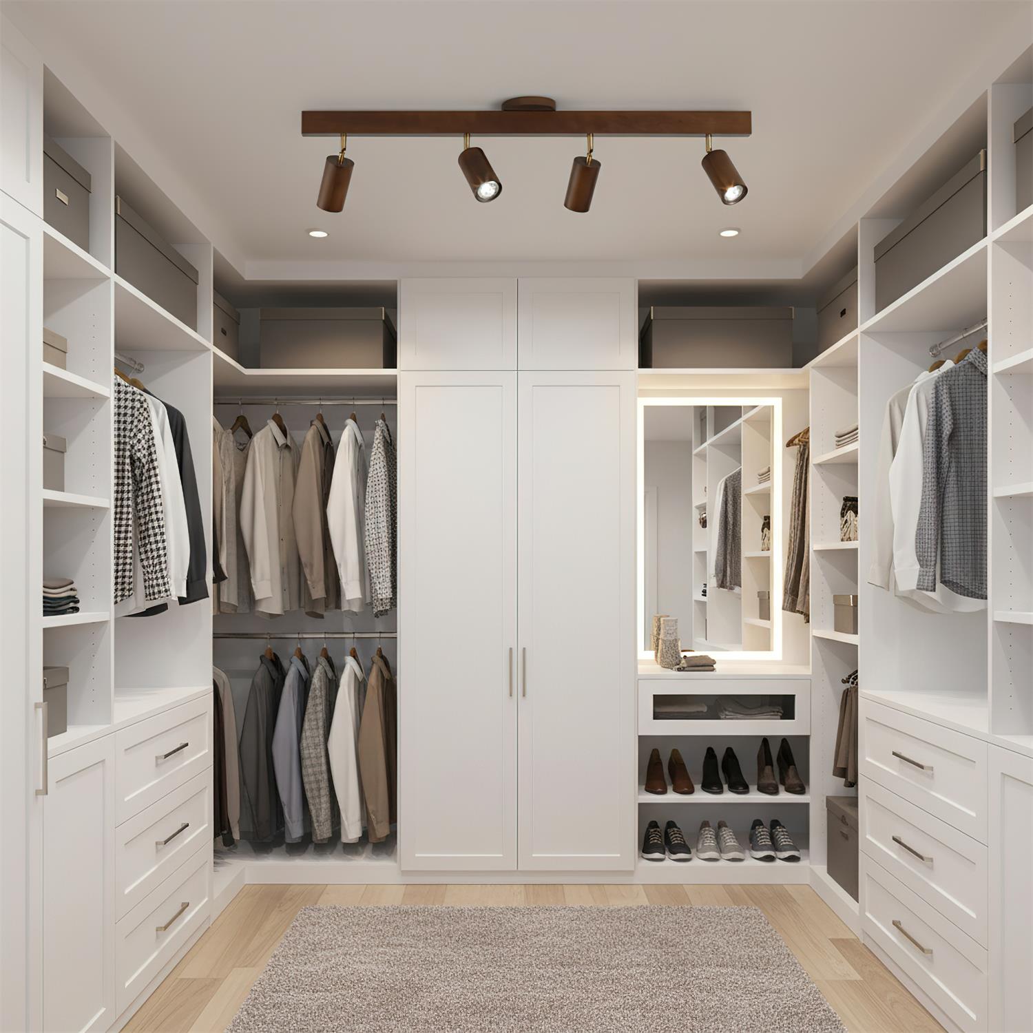 Merlo Wood Ceiling Light