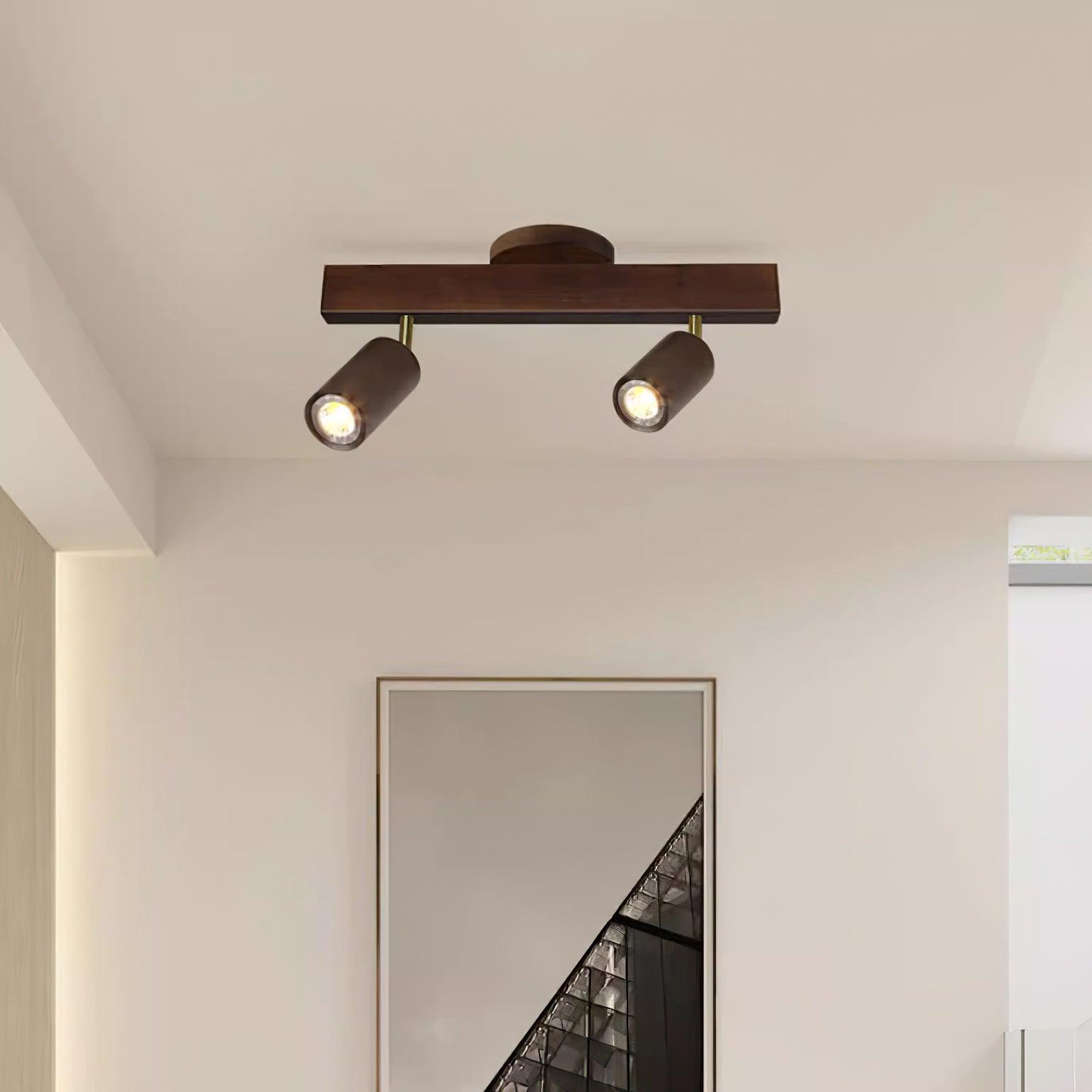 Merlo Wood Ceiling Light