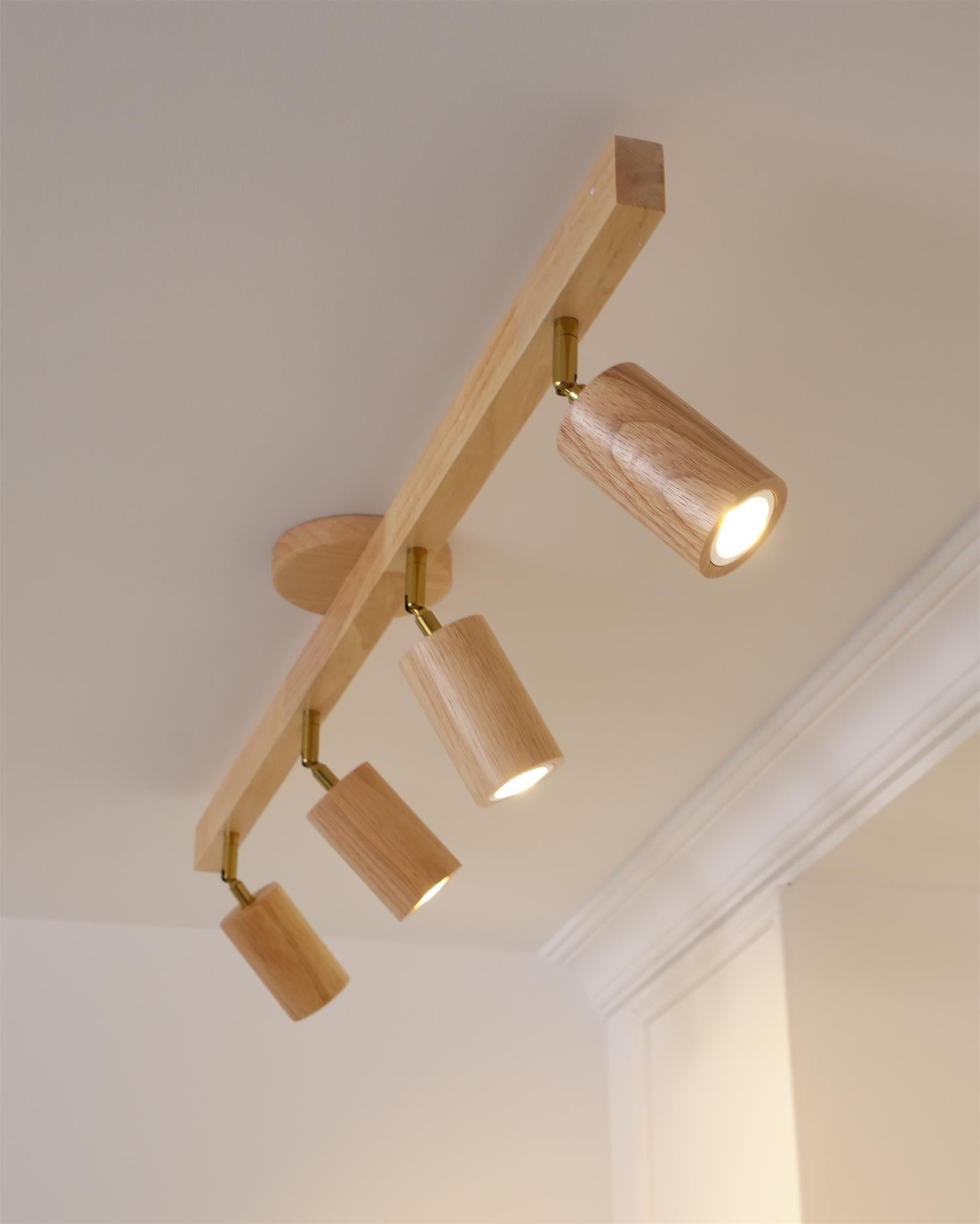 Merlo Wood Ceiling Light