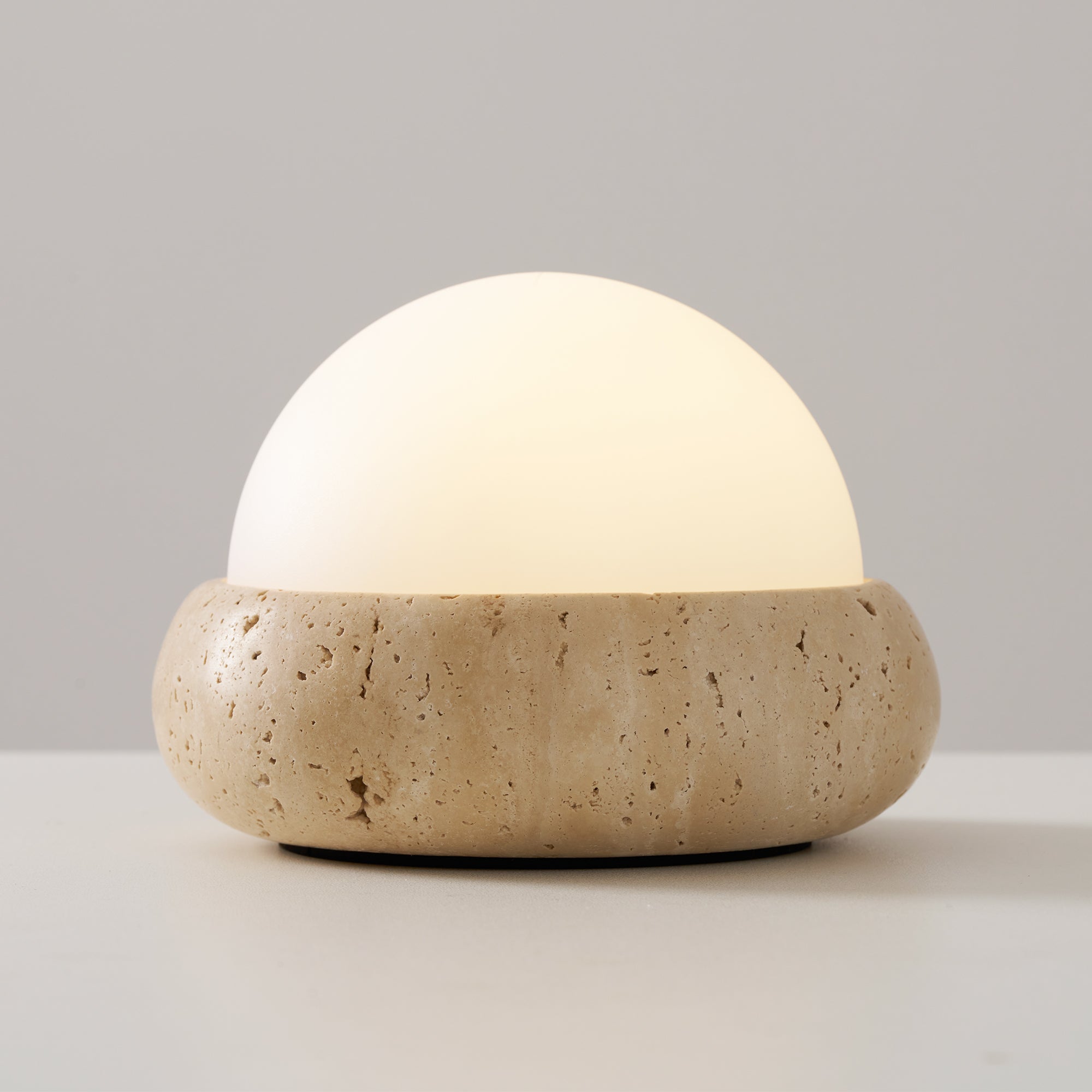 Mini Maga Travertine Table Lamp