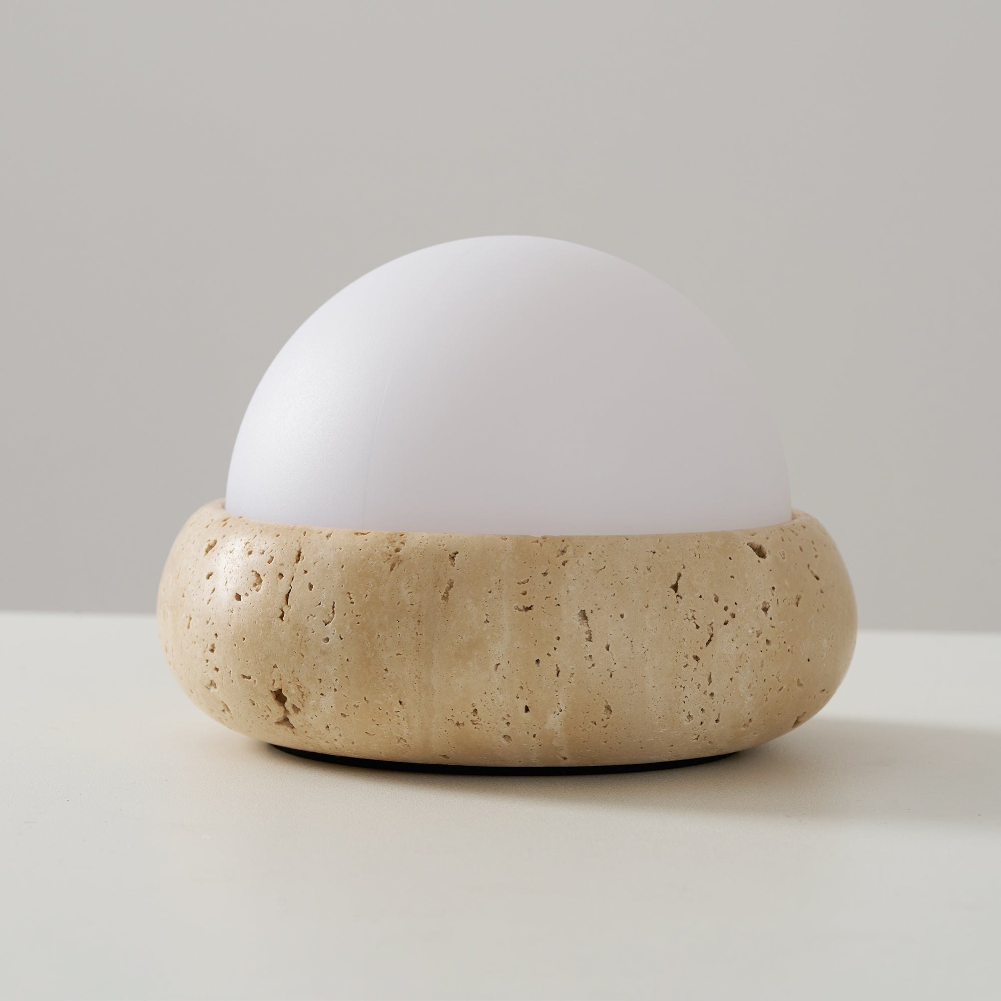 Mini Maga Travertine Table Lamp