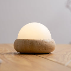 Mini Maga Travertine Table Lamp