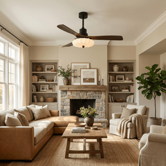 Modern Elira Flower Ceiling Fan Light