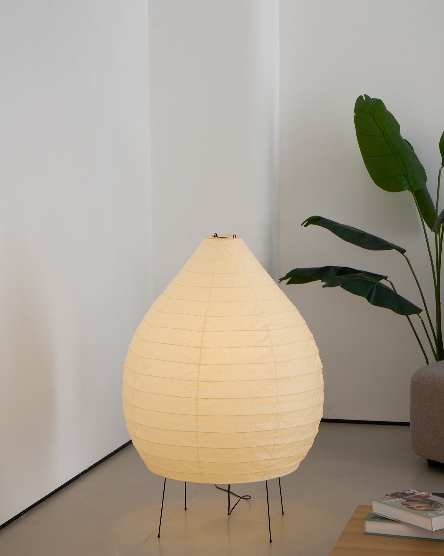 Moriha Rice Paper Lantern Floor Lamp